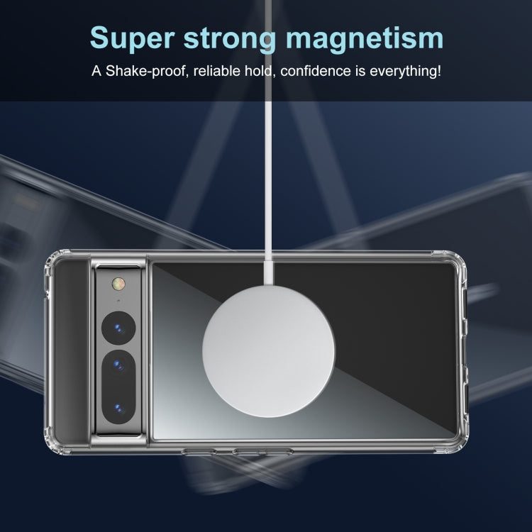 For Google Pixel 7 Transparent Frosted MagSafe Phone Case - free shipping - PMC Jewellery - Order now!