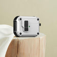 For AirPods Pro Eagle Shockproof Earphone Protective Case with Switch(White) - For AirPods Pro by PMC Jewellery | Online Shopping South Africa | PMC Jewellery | Buy Now Pay Later Mobicred