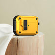 For AirPods Pro Eagle Shockproof Earphone Protective Case with Switch(Yellow) - For AirPods Pro by PMC Jewellery | Online Shopping South Africa | PMC Jewellery | Buy Now Pay Later Mobicred