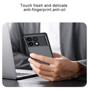 For Xiaomi Redmi K70 Pro Armor Clear TPU Hard PC Phone Case(Clear)