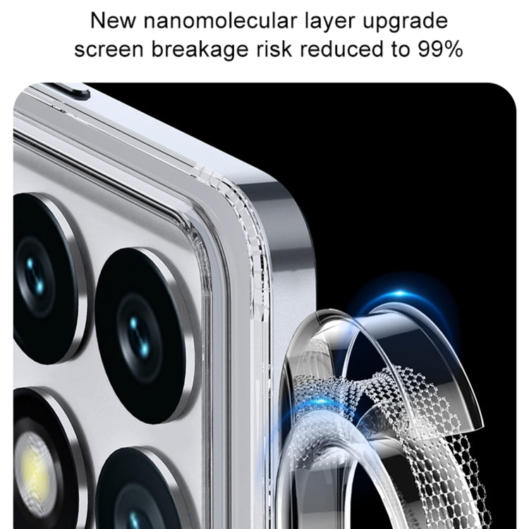 For Xiaomi Redmi K70 Pro Armor Clear TPU Hard PC Phone Case(Clear) - K70 Pro Cases by PMC TechLife | Online Shopping South Africa | PMC TechLife