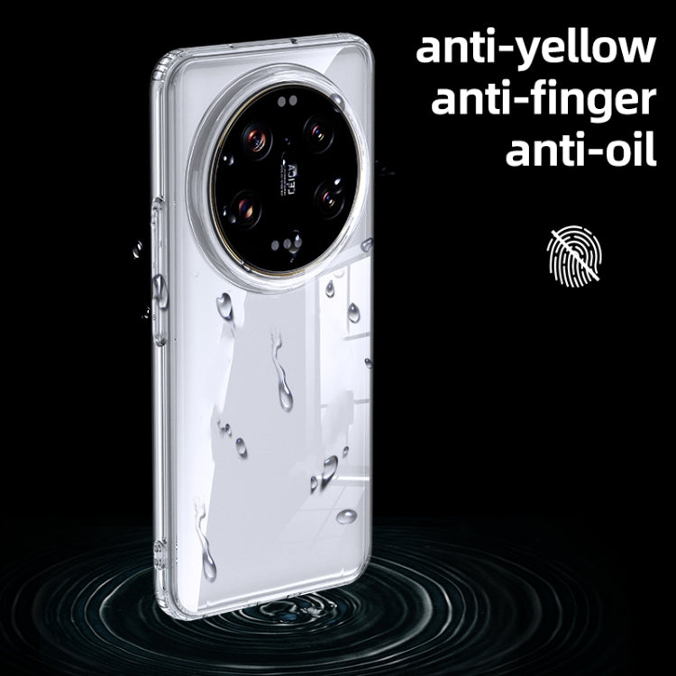 For Xiaomi 14 Ultra Armor Clear TPU Hard PC Phone Case(Matte Black) - 14 Ultra Cases by PMC TechLife | Online Shopping South Africa | PMC TechLife