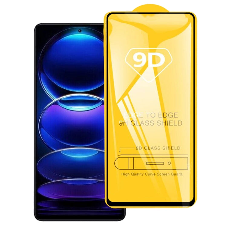 9D Full Glue Full Screen Tempered Glass Film For Xiaomi Redmi Note 12 Pro/12 Pro+/Note 12 4G Global/Note 12 Pro 4G/12R Pro - free shipping - PMC TechLife - Order now!