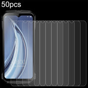 For Doogee S100 Pro 50 PCS 0.26mm 9H 2.5D Tempered Glass Film