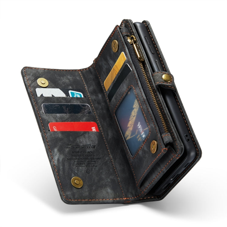 For Samsung Galaxy A14 5G CaseMe 008 Detachable Multifunctional Leather Phone Case(Black) - free shipping - PMC Jewellery - Order now!