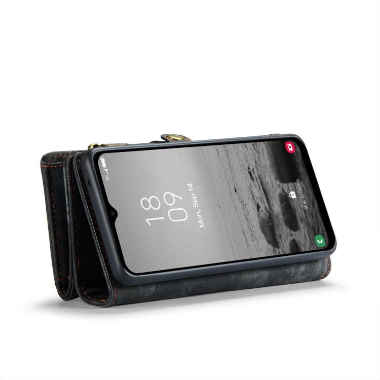 For Samsung Galaxy A14 5G CaseMe 008 Detachable Multifunctional Leather Phone Case(Black) - free shipping - PMC Jewellery - Order now!