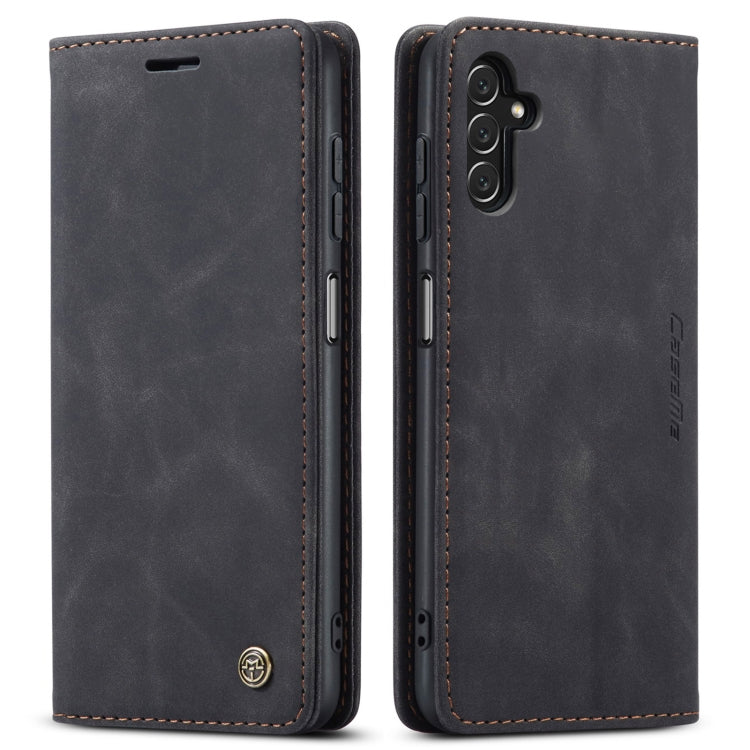 For Samsung Galaxy A14 5G CaseMe 013 Multifunctional Horizontal Flip Leather Phone Case(Black) - free shipping - PMC Jewellery - Order now!