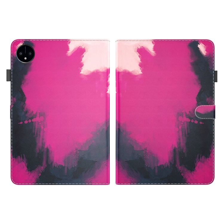 For Huawei MatePad Pro 11 2022 Watercolor Pattern Flip Leather Tablet Case(Berry Color) - Huawei by PMC TechLife | Online Shopping South Africa | PMC TechLife | Buy Now Pay Later Mobicred