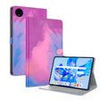 For Huawei MatePad Pro 11 2022 Watercolor Pattern Flip Leather Tablet Case(Purple Red) - Huawei by PMC TechLife | Online Shopping South Africa | PMC TechLife | Buy Now Pay Later Mobicred