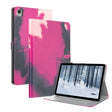 For Nokia T21 Watercolor Pattern Flip Leather Tablet Case(Berry Color) - Nokia by PMC TechLife | Online Shopping South Africa | PMC TechLife | Buy Now Pay Later Mobicred