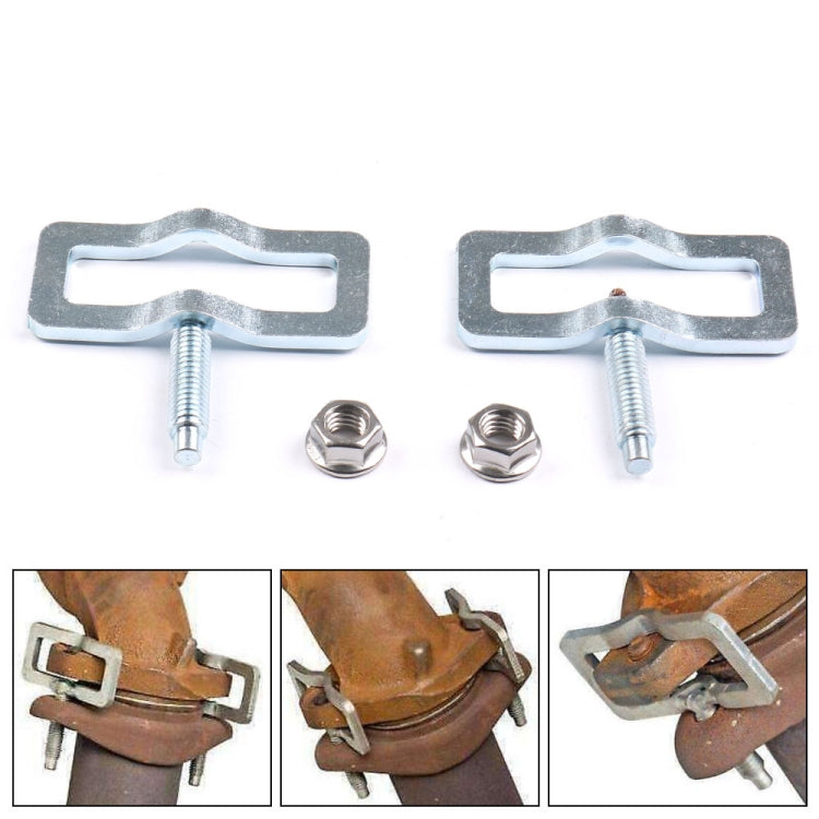 For Ford V8 V10 Car Modified Exhaust Manifold Clips - Booster Cable & Clip by PMC TechLife | Online Shopping South Africa | PMC TechLife | Buy Now Pay Later Mobicred