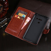For LG G8 ThinQ idewei Crazy Horse Texture Horizontal Flip Leather Case with Holder & Card Slots & Wallet(White)