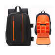 Outdoor Camera Backpack Waterproof Photography Camera Shoulders Bag, Size:45x32x18cm(Orange) - Backpack by PMC TechLife | Online Shopping South Africa | PMC TechLife | Buy Now Pay Later Mobicred