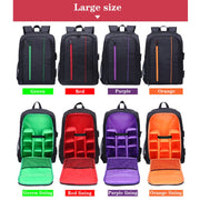 Outdoor Camera Backpack Water-resistant Photography Camera Shoulders Bag, Size:45x32x18cm(Green)