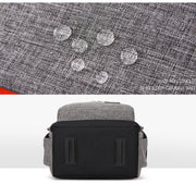 Small Water-resistant Camera Backpack Shoulders SLR Camera Bag(Grey)