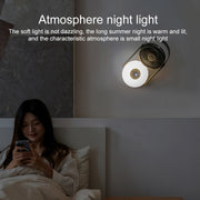 WT-F62 Outdoor Portable USB Charging Air Cooling Fan with LED Night Lamp(Army Green)