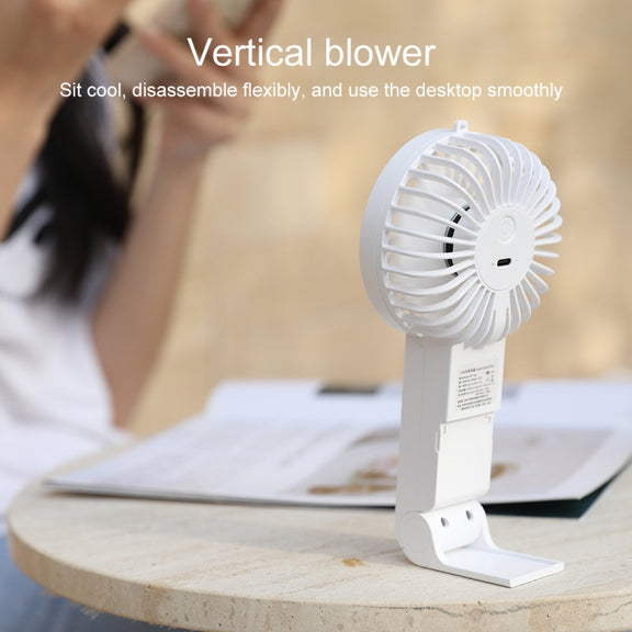 WT-F58 Hanging Neck Handheld Electric Fan(Green)