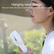 WT-F58 Hanging Neck Handheld Electric Fan(Green)