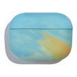 For AirPods 3 Ink Painting Water Sticker PC Earphone Case(Ink Yellow) - For AirPods 3 by PMC Jewellery | Online Shopping South Africa | PMC Jewellery | Buy Now Pay Later Mobicred