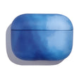 For AirPods 1 / 2 Ink Painting Water Sticker PC Earphone Case(Sea Blue) - For AirPods 1/2 by PMC Jewellery | Online Shopping South Africa | PMC Jewellery | Buy Now Pay Later Mobicred
