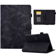For Amazon Kindle Paperwhite 4/3/2/1 Peony Butterfly Embossed Leather Smart Tablet Case(Black) - Amazon by PMC TechLife | Online Shopping South Africa | PMC TechLife | Buy Now Pay Later Mobicred