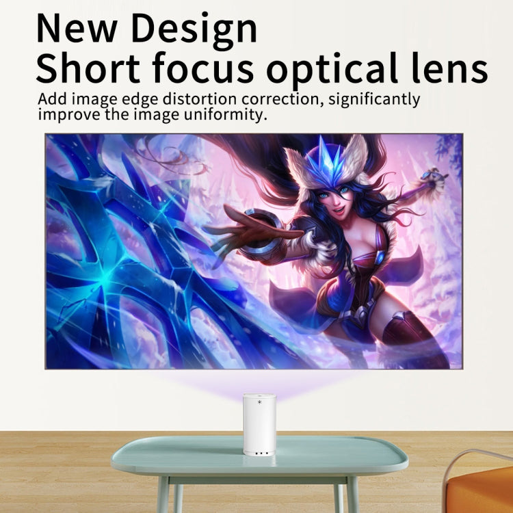 T1 480x360 800 Lumens Portable Mini LED Projector, specifications: AU Plug(White) - free shipping - PMC Jewellery - Order now!