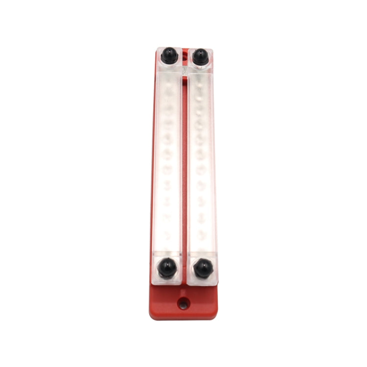 CP-3109-02 150A 12-48V RV Yacht Double-row 12-way Busbar(Red) - Booster Cable & Clip by PMC TechLife | Online Shopping South Africa | PMC TechLife | Buy Now Pay Later Mobicred