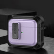 For AirPods 3 Signal Flag Wireless Earphones Case with Security Lock(Purple) - For AirPods 3 by PMC Jewellery | Online Shopping South Africa | PMC Jewellery | Buy Now Pay Later Mobicred
