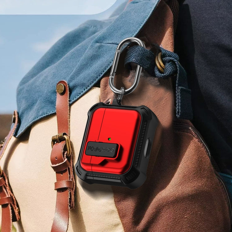 For AirPods 3 Signal Flag Wireless Earphones Case with Security Lock(Yellow) - For AirPods 3 by PMC Jewellery | Online Shopping South Africa | PMC Jewellery | Buy Now Pay Later Mobicred