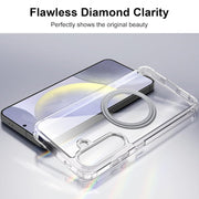 For Samsung Galaxy S25+ 5G Transparent Frosted MagSafe Phone Case