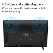 PR1335T 13.3 inch IPS Display Advertising Machine, 2GB+16GB, CPU:RK3566 Quad Core 2.0GHz(US Plug)