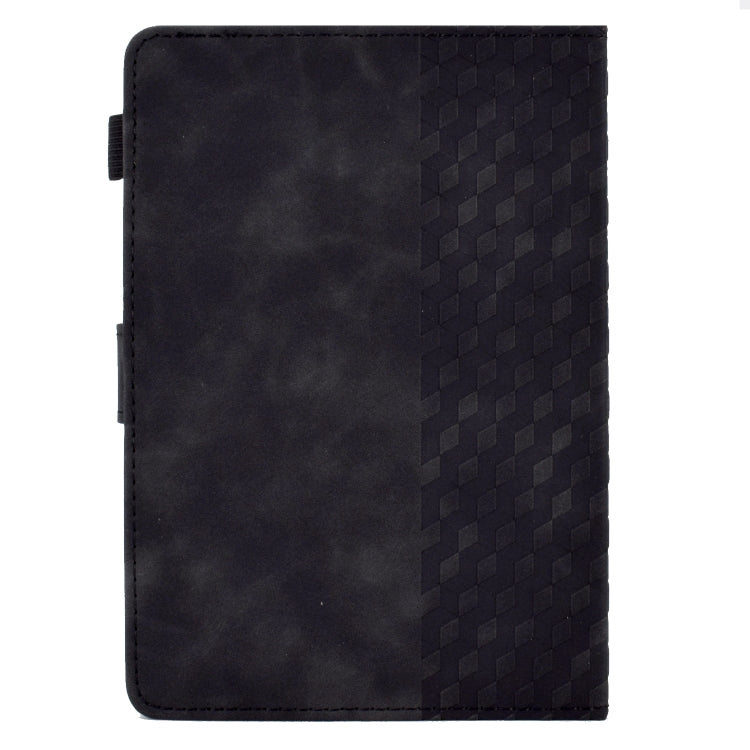 For 7.0 inch Universal Tablet Rhombus Embossed Leather Case(Black) - 7 inch by PMC TechLife | Online Shopping South Africa | PMC TechLife | Buy Now Pay Later Mobicred