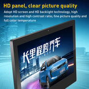 PR2153T 21.5 inch IPS Display Advertising Machine, 2GB+16GB, CPU:RK3288 Quad Core 1.8GHz(UK Plug)
