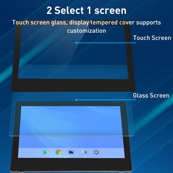 PR2153T 21.5 inch IPS Display Advertising Machine, 2GB+16GB, CPU:RK3399 Hexa-Core 1.8GHz(UK Plug)