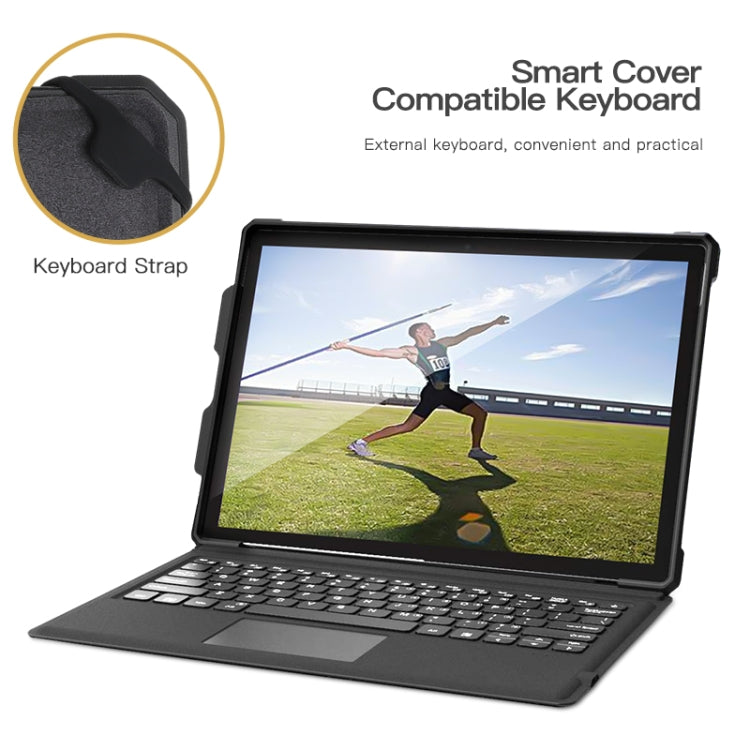 For MicroSoft Surface Pro 4 / 5 / 6 / 7 Armor Kickstand Shockproof Tablet Case(Grey White) - Microsoft by PMC TechLife | Online Shopping South Africa | PMC TechLife | Buy Now Pay Later Mobicred