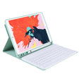 T11B 2020 For iPad Air 4 / Air 5 / Pro 11 inch 2022 / 2021 / 2020 / 2018 TPU Candy Color Ultra-thin Bluetooth Keyboard Tablet Case with Stand & Pen Slot(Light Green) - Universal by PMC Jewellery | Online Shopping South Africa | PMC Jewellery | Buy Now Pay Later Mobicred