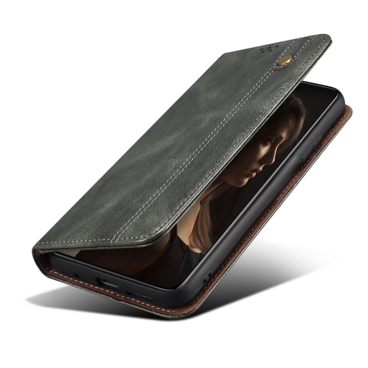 For OPPO A58 5G / A58x / A78 5G Oil Wax Crazy Horse Texture Leather Phone Case(Green) - OPPO Cases by PMC TechLife | Online Shopping South Africa | PMC TechLife | Buy Now Pay Later Mobicred