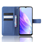 For Blackview A52 Diamond Texture Leather Phone Case(Blue)