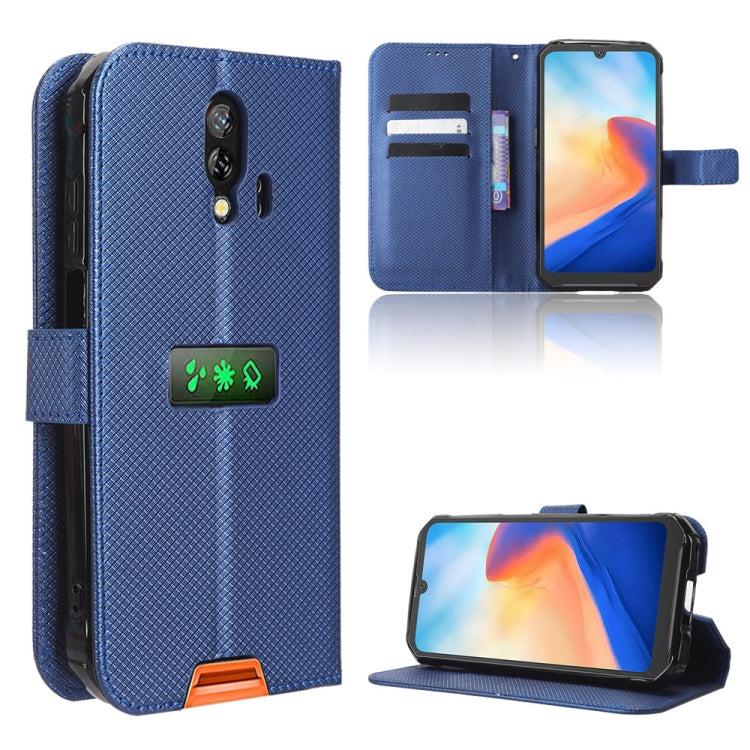 For Blackview BV7200 Diamond Texture Leather Phone Case(Blue) - More Brand by PMC TechLife | Online Shopping South Africa | PMC TechLife | Buy Now Pay Later Mobicred
