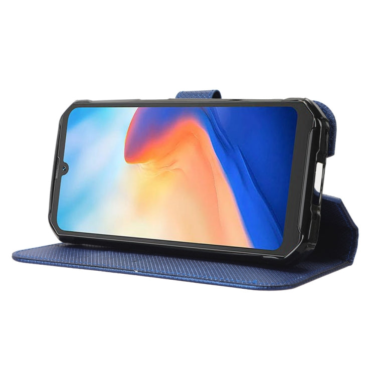 For Blackview BV7200 Diamond Texture Leather Phone Case(Blue) - More Brand by PMC TechLife | Online Shopping South Africa | PMC TechLife | Buy Now Pay Later Mobicred