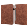 For Lenovo Pad Pro 2022 11.2 inch / Tab P11 Pro Gen 2 Lace Flower Embossing Pattern Leather Tablet Case(Brown) - free shipping - PMC TechLife - Order now!