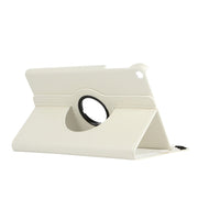 For Huawei Matepad SE 10.4 360 Degree Rotation Litchi Texture Tablet Leather Case(White)