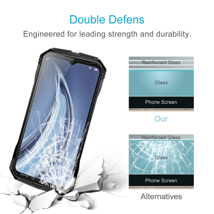 For Doogee S100 10pcs 0.26mm 9H 2.5D Tempered Glass Film - For Doogee by PMC TechLife | Online Shopping South Africa | PMC TechLife | Buy Now Pay Later Mobicred