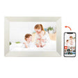 10.1 inch IPS Display WiFi Cloud Photo Frame, RK3126C Quad Core up to 1.5GHz, 1GB+16GB, Power Plug:EU Plug(White) - 11 inch Below by PMC TechLife | Online Shopping South Africa | PMC TechLife | Buy Now Pay Later Mobicred