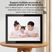 15 inch LED Display WiFi Cloud Photo Frame, RK3126C Quad Core up to 1.5GHz, Android 6.0, 1GB+16GB(US Plug)
