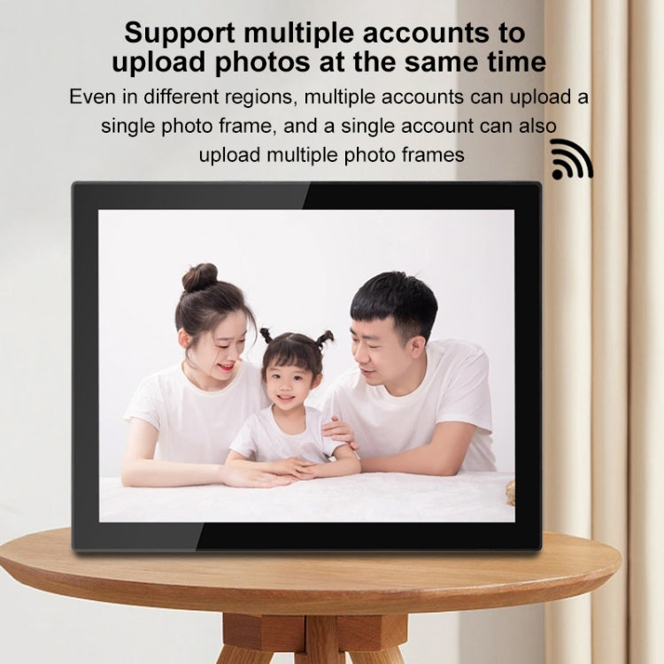15 inch LED Display WiFi Cloud Photo Frame, RK3126C Quad Core up to 1.5GHz, Android 6.0, 1GB+16GB(US Plug)