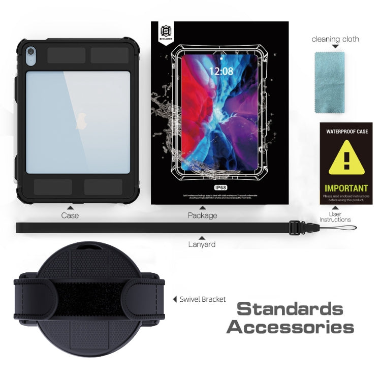 For iPad 2025 / 2022 RedPepper Shockproof Dustproof Waterproof Tablet Case(Black) - free shipping - PMC Jewellery - Order now!