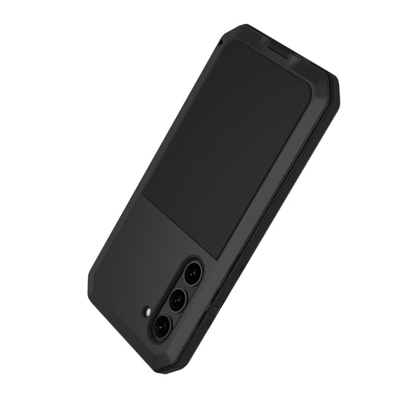 For Samsung Galaxy S23+ 5G RedPepper 360 Full Body Rugged Metal Life Water-resistant Phone Case(Black)