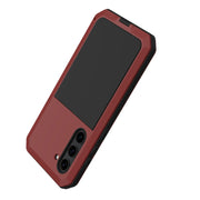 For Samsung Galaxy S23+ 5G RedPepper 360 Full Body Rugged Metal Life Water-resistant Phone Case(Red)