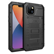 For iPhone 14 RedPepper Wolf 360 Full Body Rugged Life Water-resistant Phone Case(Black)